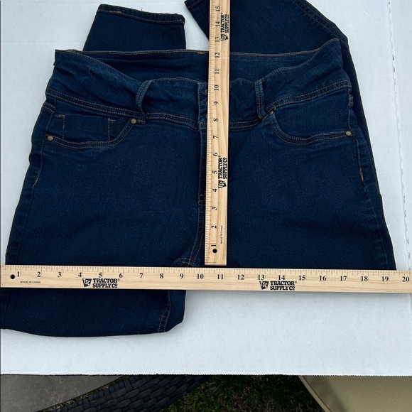 Workshop Republic Clothing Dark Blue Skinny Jeans 14 stretch - Picture 2 of 8
